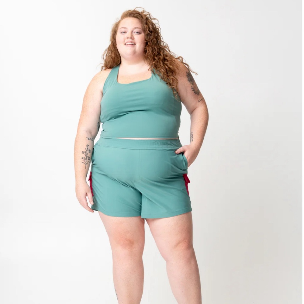 Size 3x Alder Apparel Shorts And Matching Tank